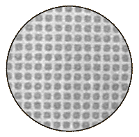 spot grid with a spherical mirror