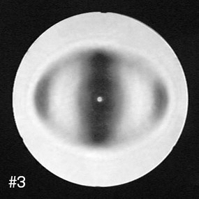 a spot nulls a zone of an astigmatic paraboloid